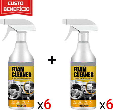 Espuma Cleaner™ | Pague 6 Leve 12 [OFERTA LIMITADA BLACK FRIDAY]